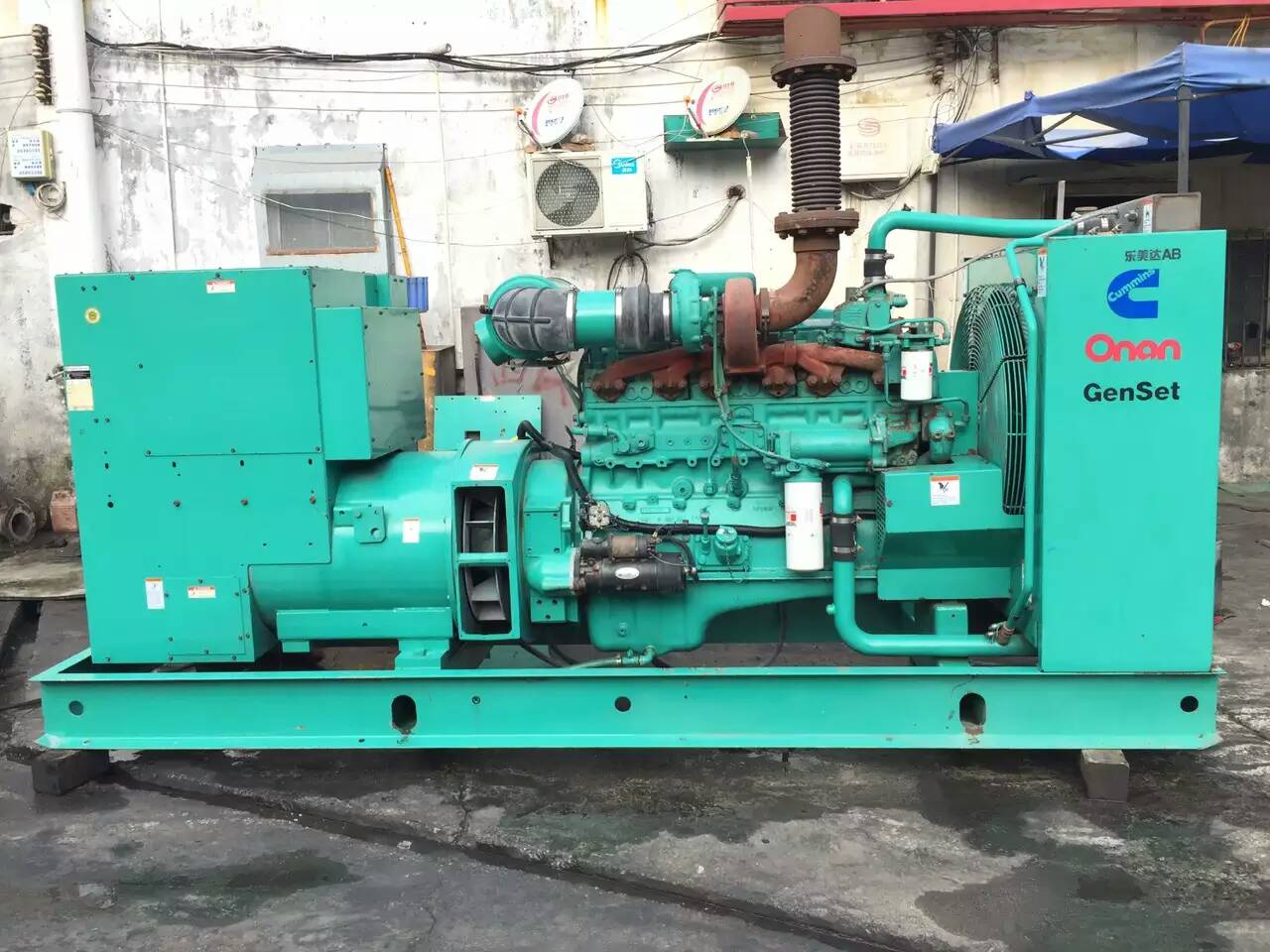 漳平租赁发电机-柴油发电机不正常冒烟的原因